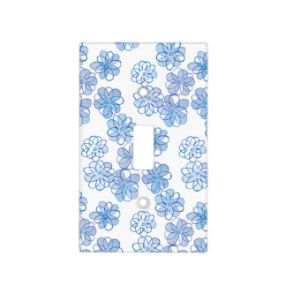 Cornflower Blue Light Switch Cover