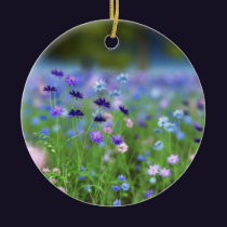Cornflower Blue Ornament