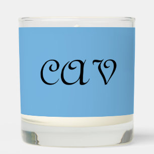 Cornflower Blue  Scented Candle