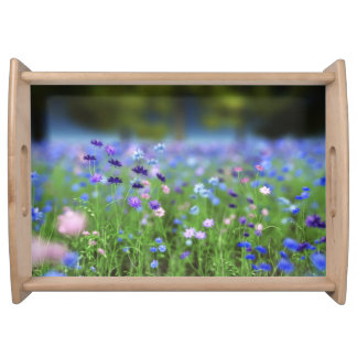 Cornflower Blue Serving Tray