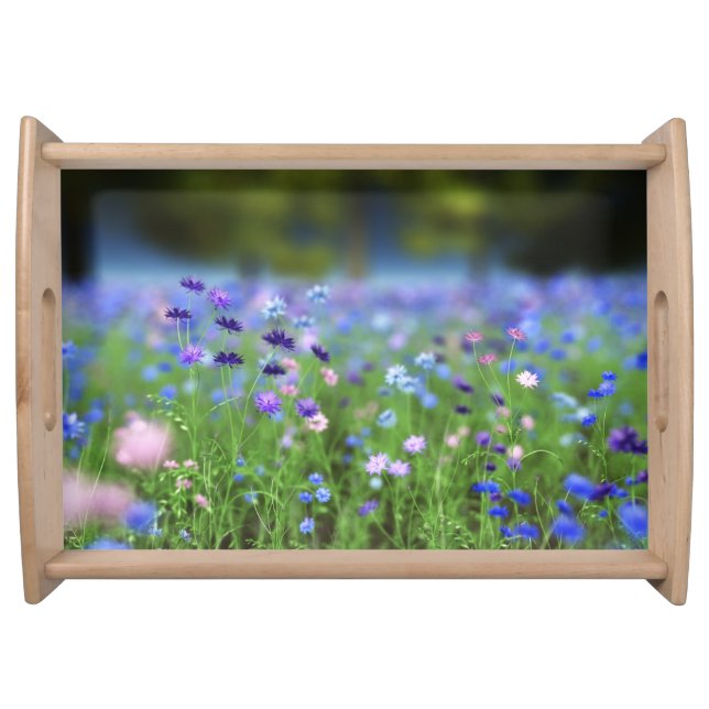 Cornflower Blue Serving Tray (Front)