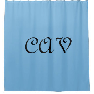Cornflower Blue Shower Curtain