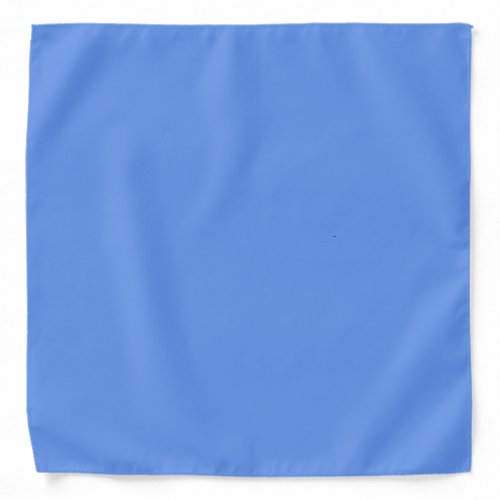 Cornflower Blue Solid Color Bandana
