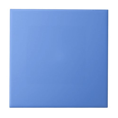 Cornflower Blue Solid Color Ceramic Tile