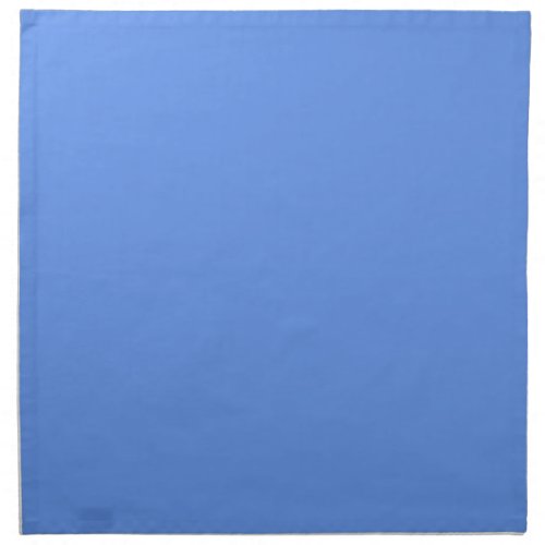 Cornflower Blue Solid Color Cloth Napkin