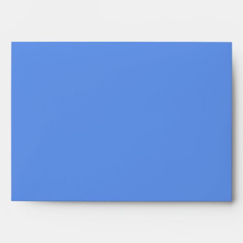 Cornflower Blue Solid Color Envelope