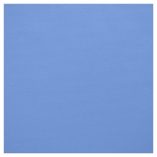 Cornflower Blue Solid Color Fabric