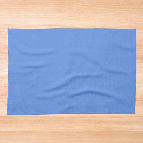 Cornflower Blue Solid Color Kitchen Towel