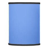 Cornflower Blue Solid Color Lamp Shade (Left)