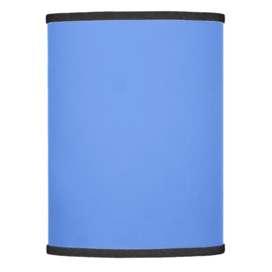 Cornflower Blue Solid Color Lamp Shade (Front)