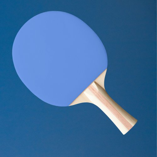 Cornflower Blue Solid Color Ping Pong Paddle