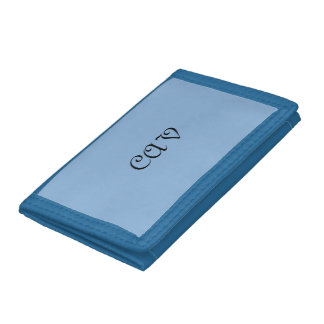 Cornflower Blue Trifold Wallet