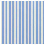 Cornflower Blue &amp; White Fabric