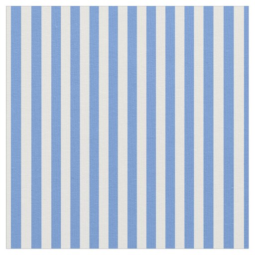 Cornflower Blue & White Fabric