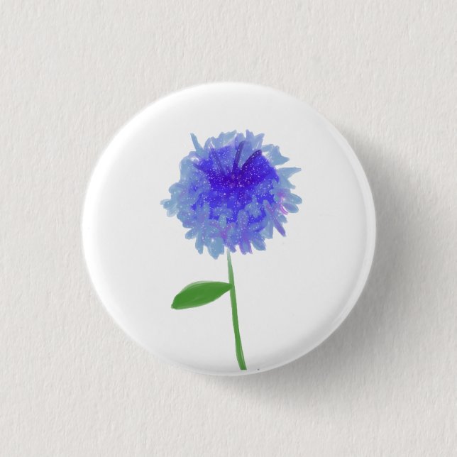 Cornflower Button (Front)
