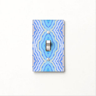 Cornflower Complimentary Colors Shabby Chic Design Light Switch Cover