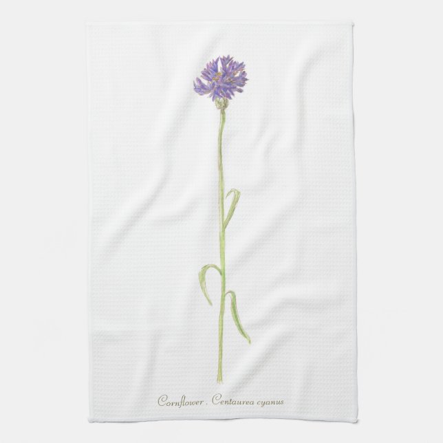 Cornflower Kitchen Towels (Vertical)