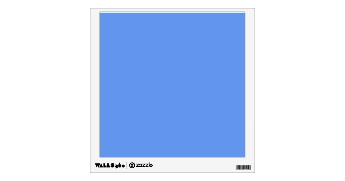 Cornflower Light Baby Blue Solid Color Background Wall Decal Zazzle Com Cornflower Light Baby Blue Solid Color Background Wall Decal Zazzle Com