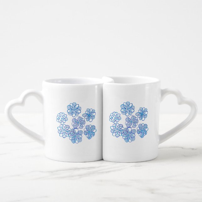 Cornflower Mugs (Front Nesting)