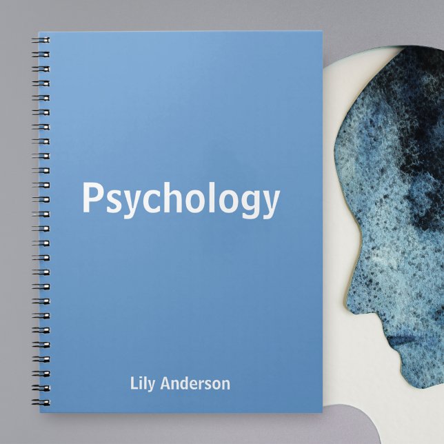 Cornflower Reflections: Personalized Psychology Notebook (Unlock Concentration: Use the Cornflower Psychology Notebook for Focused Study Sessions.)