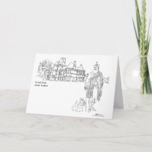 Cornhill Castle Scotland Card