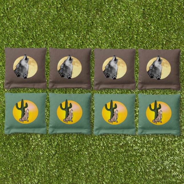 Cornhole Bags, Wildlife, Set of 8 Bags (Set)