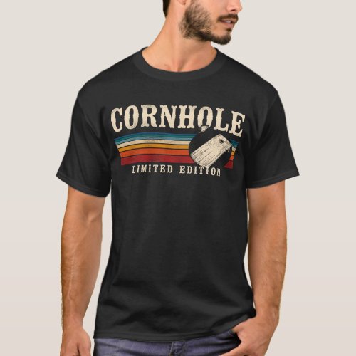 Cornhole Bean Bag Cornhole Player Limited Edition T_Shirt