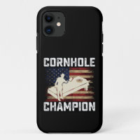 Cornhole Champion American Flag USA 4th OF July