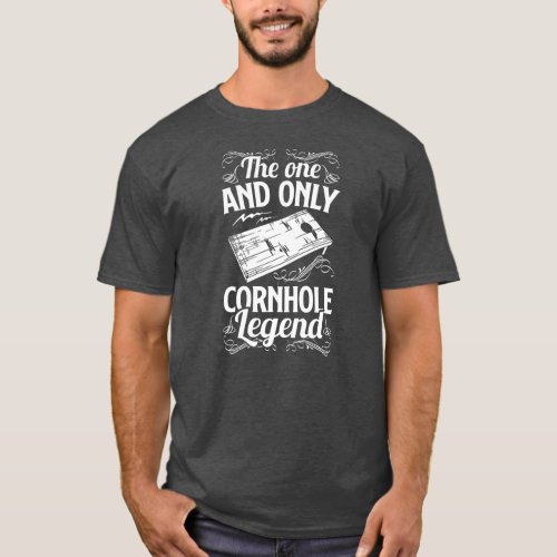 Cornhole Champion Funny The One And Only Cornhole T_Shirt