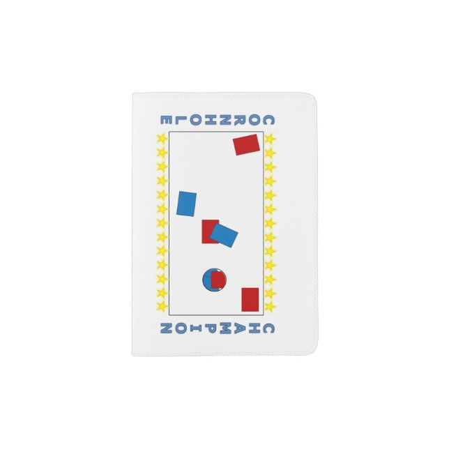 Cornhole Champion Passport Holder (Front)