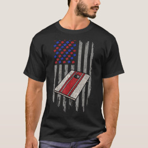 Cornhole Corn Hole Patriotic 1 T-Shirt