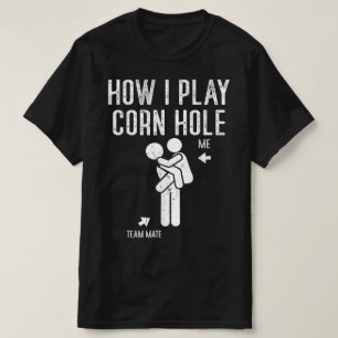 Cornhole Corn Hole Vintage Retro T-Shirt