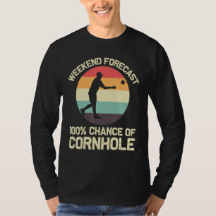 Cornhole Designs For Men Women Bean Bag Toss Playe T-Shirt