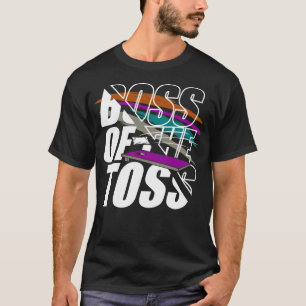 Cornhole Funny Boss Of The Toss T-Shirt