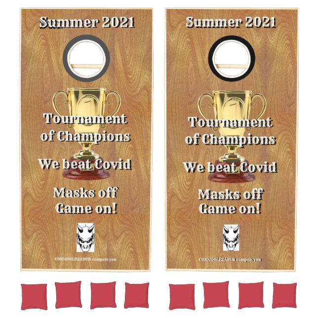 Cornhole Games Sports 2021 TOURNAMENT OF CHAMPIONS (Set)