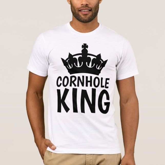 CORNHOLE KING T-shirts (Front)
