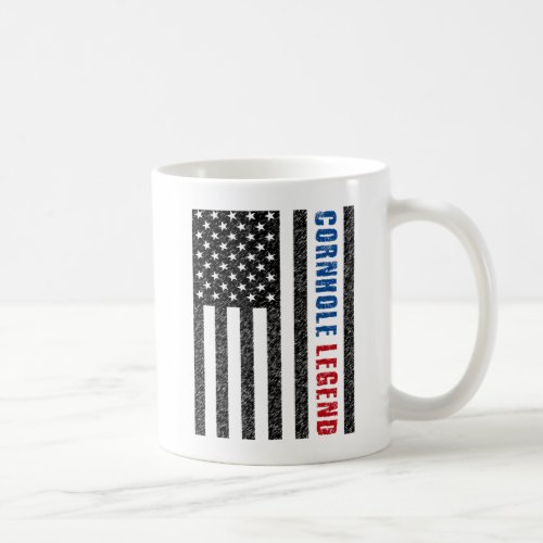 Cornhole Legend USA Coffee Mug