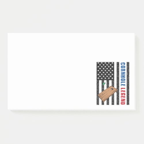 Cornhole Legend USA Post_it Notes