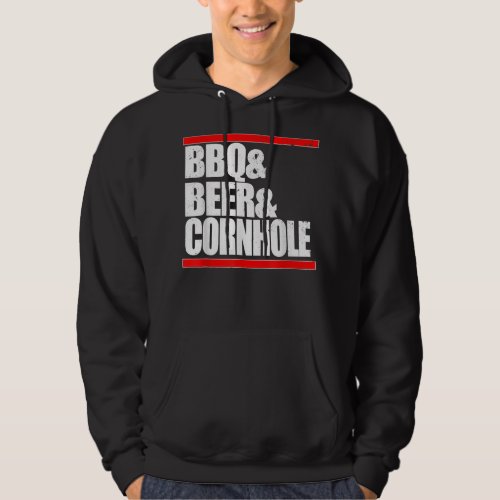 CORNHOLE   Me Men Women Beer BBQ Hoodie