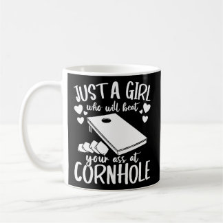 Cornhole Player Just A Who Plays Cornhole Coffee Mug