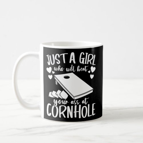 Cornhole Player Just A Who Plays Cornhole Coffee Mug