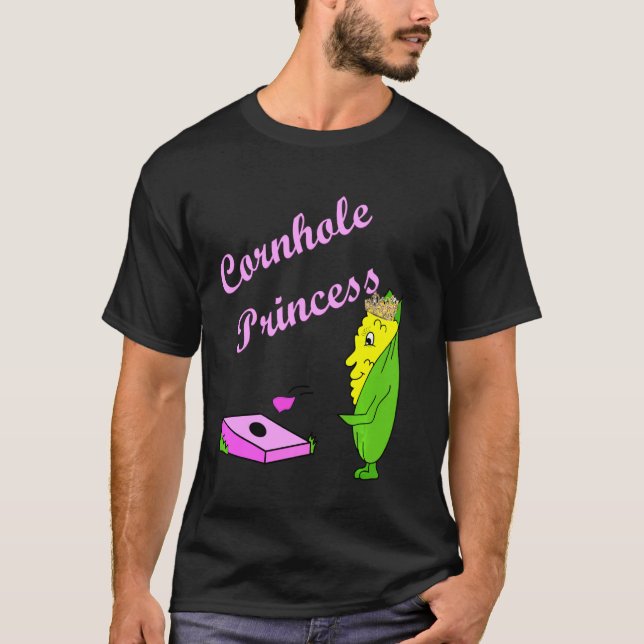Cornhole Princess Champion T-Shirt (Front)