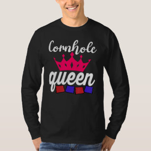 Cornhole Queen Corn Hole T-Shirt