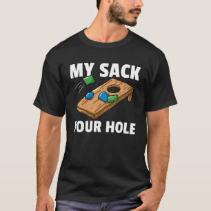 Cornhole Sack Toss Player T-Shirt