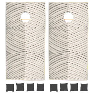 Cornhole Set Beige