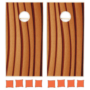 Cornhole Set Burnt Rustic Orange