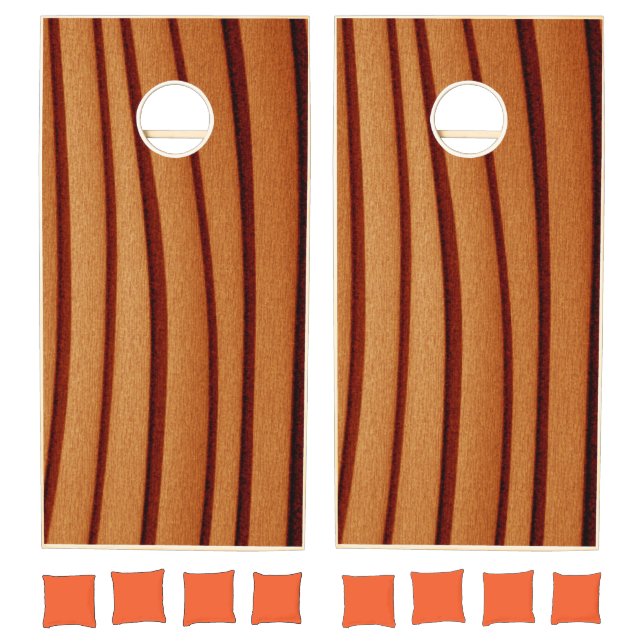 Cornhole Set Burnt Rustic Orange (Set)