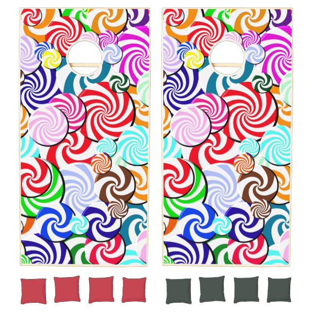 Cornhole Set - Candy Collage (Set)