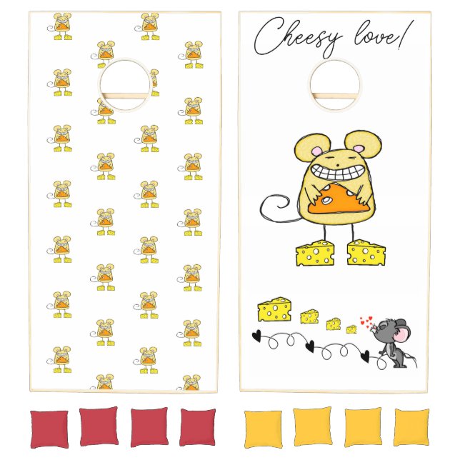 Cornhole Set Cheesy Love (Set)