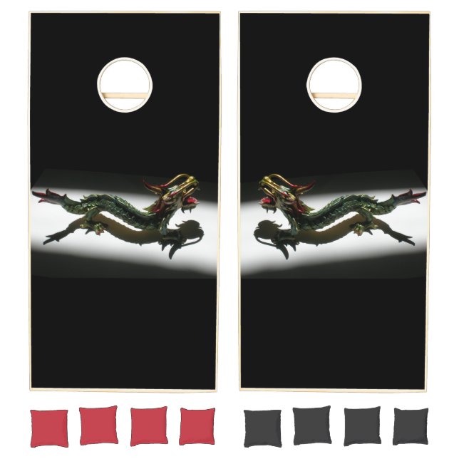 Cornhole Set - Chinese Dragon (Set)